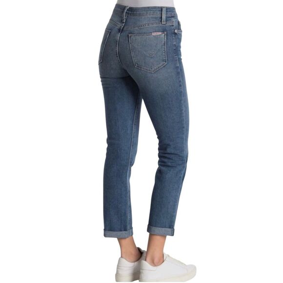 Hudson Blair high rise crop medium wash jeans size 28 - Picture 2 of 14